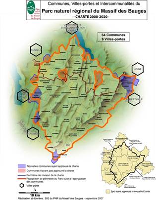 Le Parc Naturel Régional du Massif des Bauges